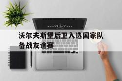 米兰集团-沃尔夫斯堡后卫入选国家队备战友谊赛